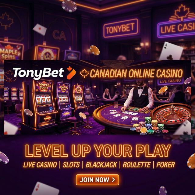 TonyBet online casino games Canada